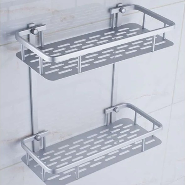 Rak Sabun  / Rak Dinding (AC201) Toilet Kamar Mandi Aluminium