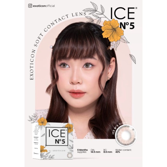 softlens warna ukuran minus Tinggi dan Normal Ice N5 exoticon