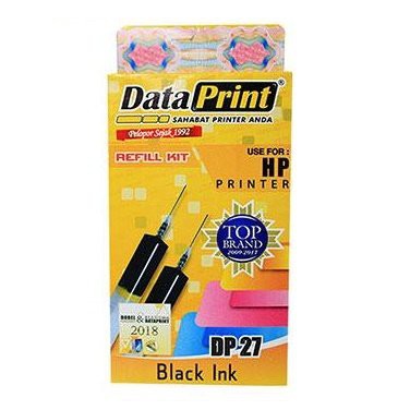 Tinta Refill Suntik HP Hitam Data Print