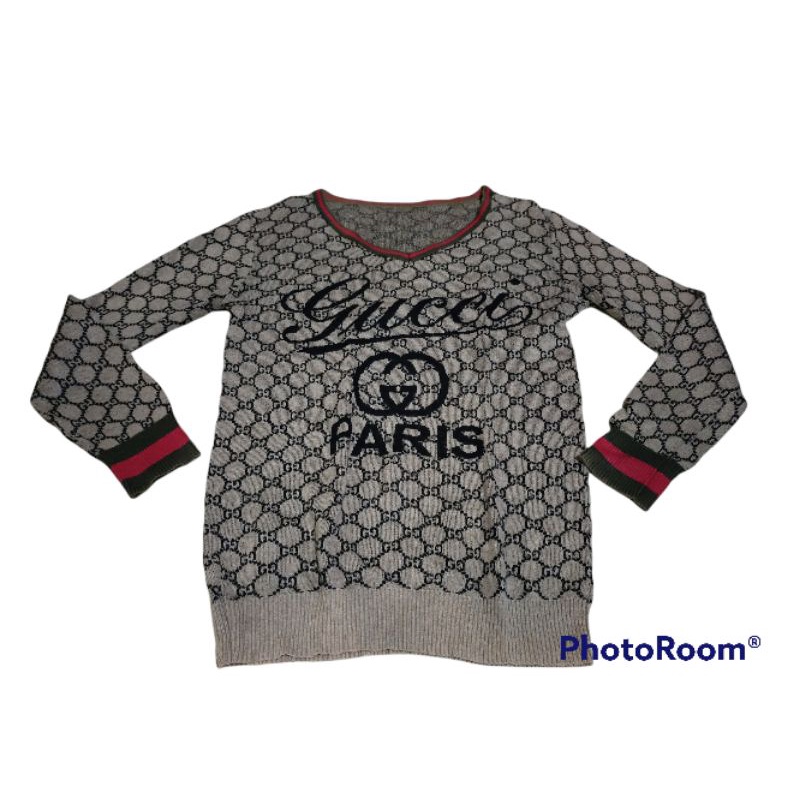 kaos rajut Gucci preloved