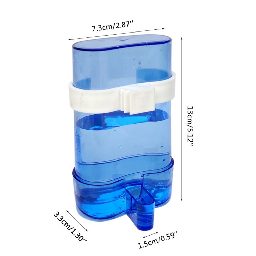 【COD Tangding】Bird Water Feeder Automatic Bird Waterer Food Feeder Dispenser for Parrot Parakeet Cockatiel Lovebird Cage Accessories