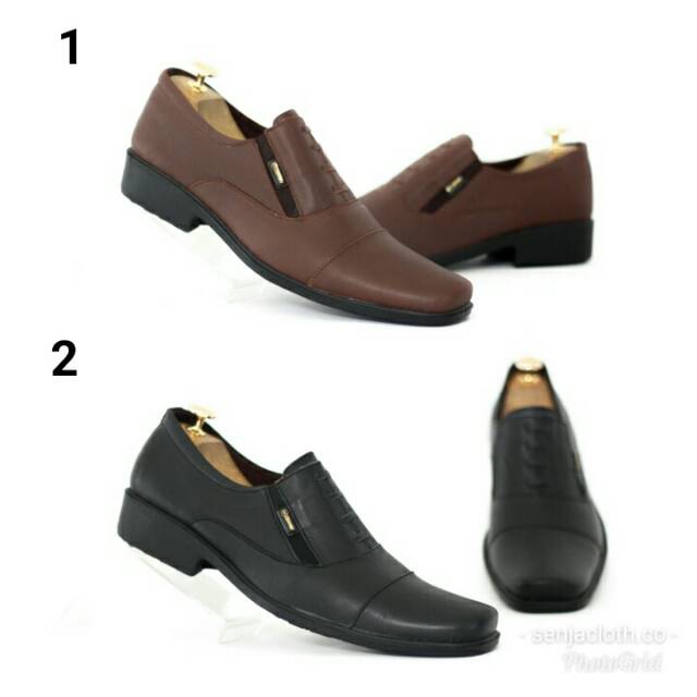 Sepatu pantofel pria kulit original handmade cevany