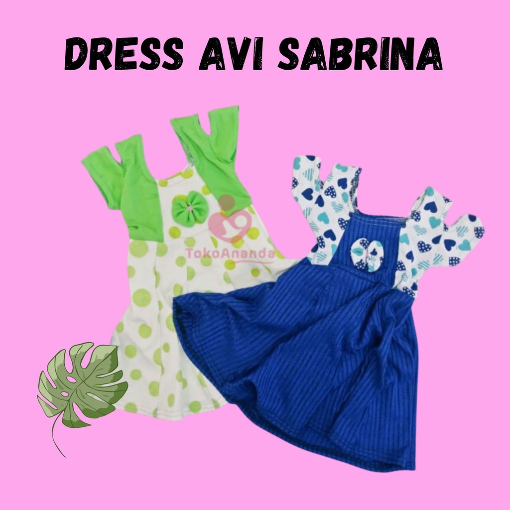 DRESS AVI SABRINA / DRESS ANAK PEREMPUAN