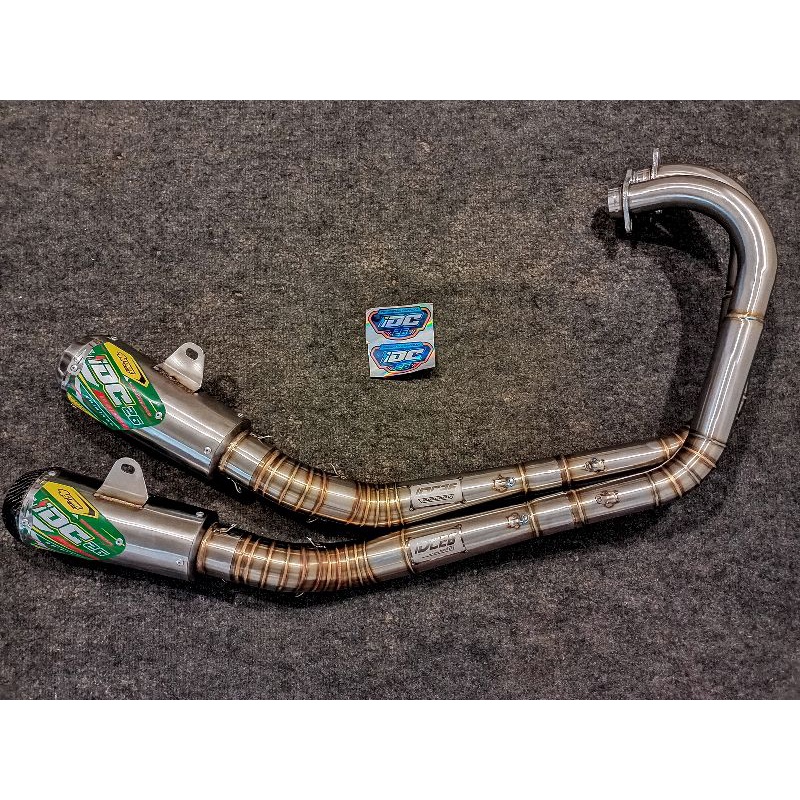 IDC 26 RACING  knalpot klx crf dt/dtracker drag supermoto herex bore up kompetisi 180cc 200cc 250cc 