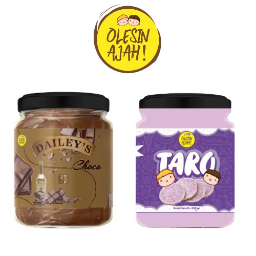 

Promo OlesinAjah Selai Dailey's Choco 200Gr + Taro 200Gr