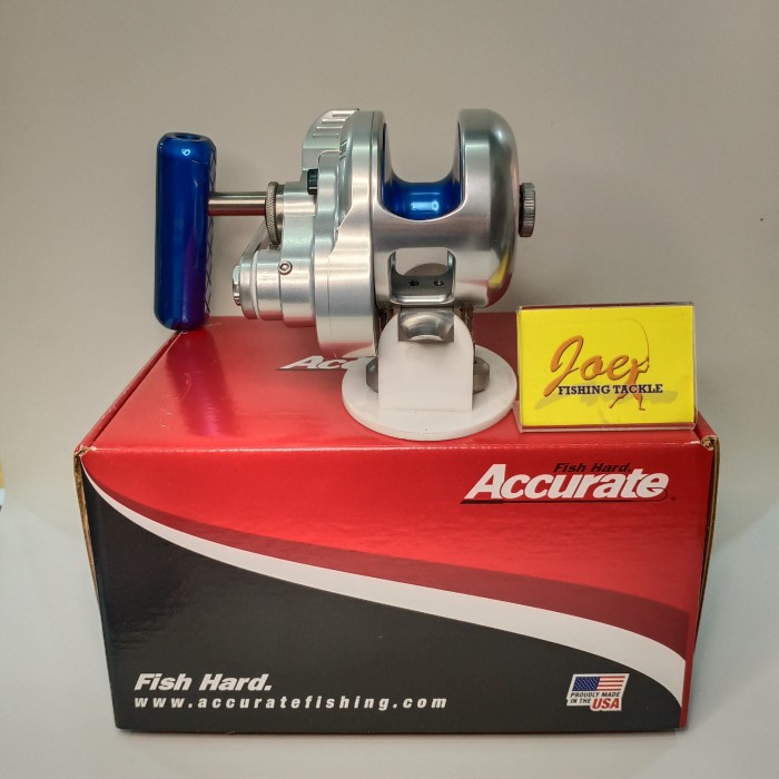 Termurah.. Accurate Bx500N Boss Extreme Reel Overhead Jigging Alat Pancing Oh Cv