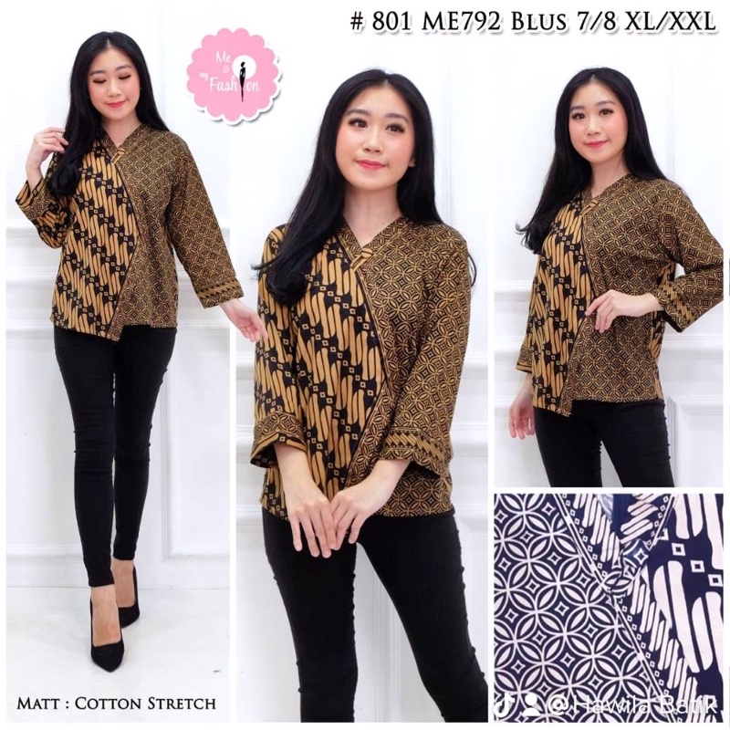 Atasan batik wanita / Blus Batik Wanita