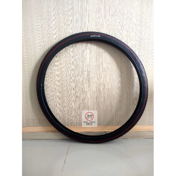 Ban Luar Sepeda 26 X 1 3/8 Ontel Jengki Kuno CTB City Bike Lys Lis Merah Ori Swallow