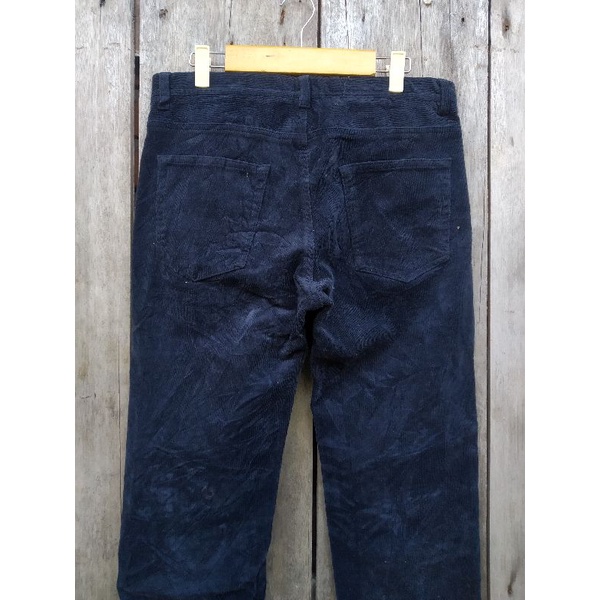 eight second corduroy jeans navy size 31 second original preloved