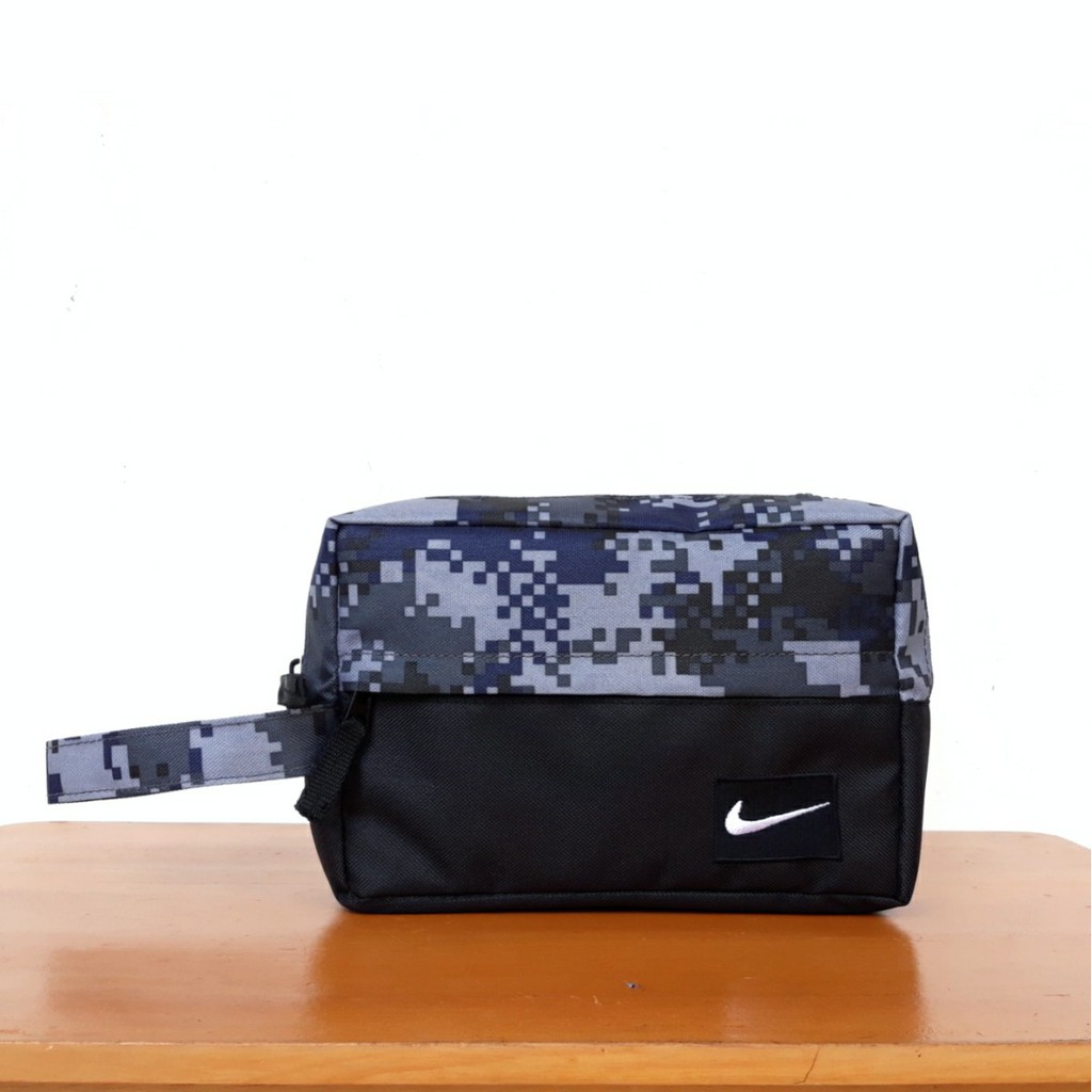 Handbag Sport Tas Tangan Pria Wanita Nike Grey Army