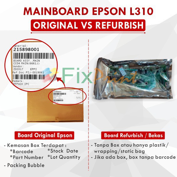 Board Printer Epson L310  Mainboard L310  Motherboard L310 Original New