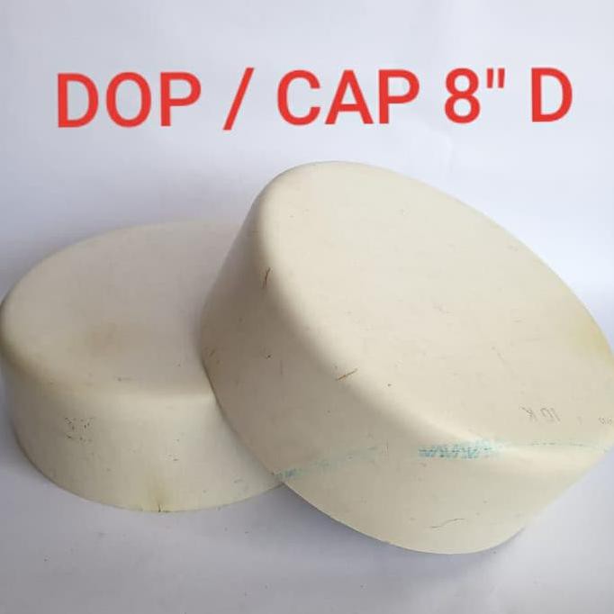 Dapatkan Sambungan Pipa Pvc Dop 8 In / Cap 8 In - Putih Ayo Order