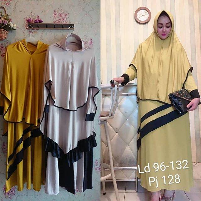 Gamis Jersey tebal