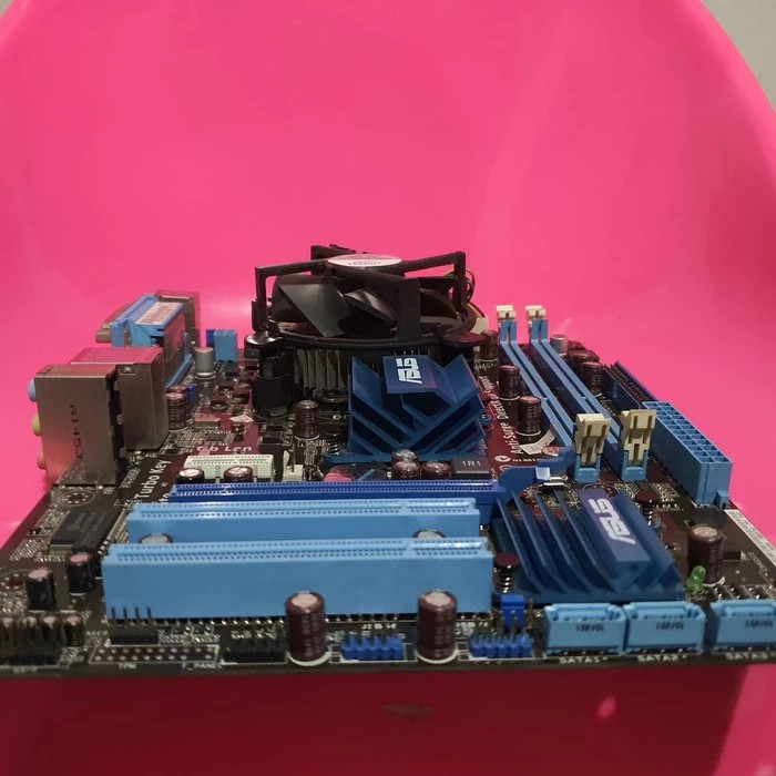 MOBO ASUS P5G41T-MLX PLUS PROC C2D E7500 PLUS FAN DDR3 SOKET 775