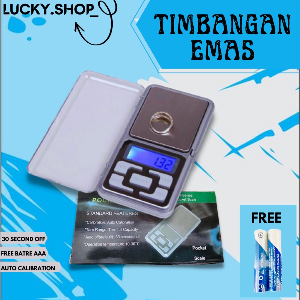 Timbangan digital Emas 500gr dan 200gr