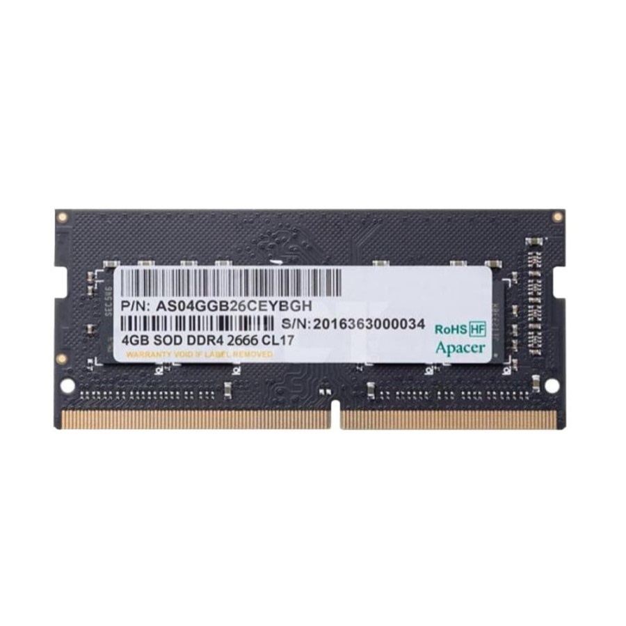 Ram Apacer 4GB DDR4 2666Mhz - Sodimm Laptop