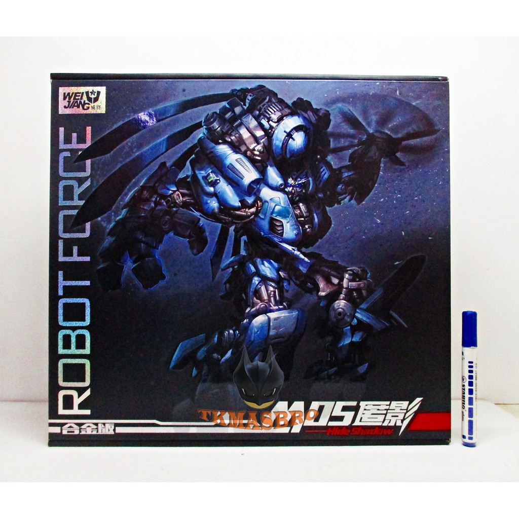 Weijiang Robot Force M05 Transformers BLACKOUT W8086B