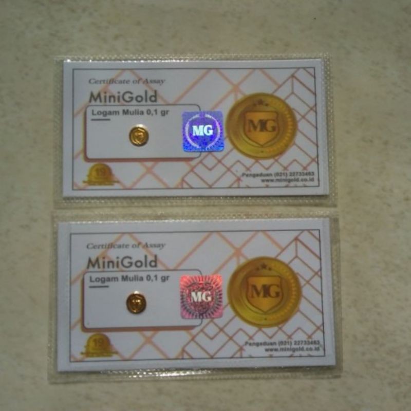 Minigold 0.1gr