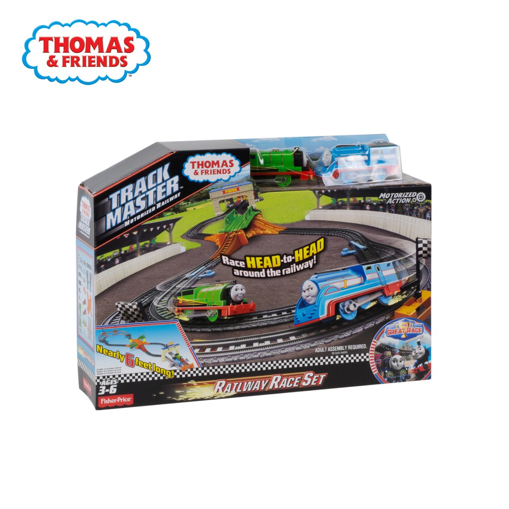 thomas trackmaster railway race set