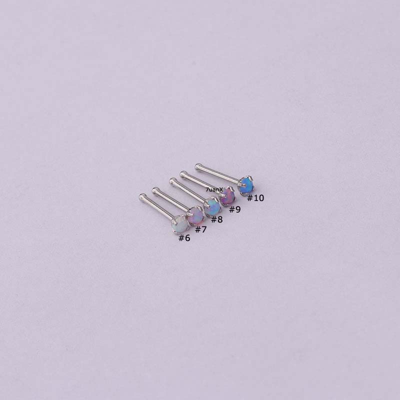 1 Piece 20Gauge Stainless Steel Nose Screw Stud Body Piercing Jewelry