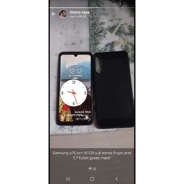 samsung a70 ram 8/128