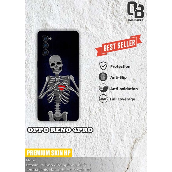 GRASKIN HANDPHONE OPPO RENO 4PRO SKULL