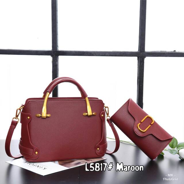 Marc Jacobs Natasha Behel 🎈
MJ Set 2in1 Handbag n Clutch
Paladium Gold HDW