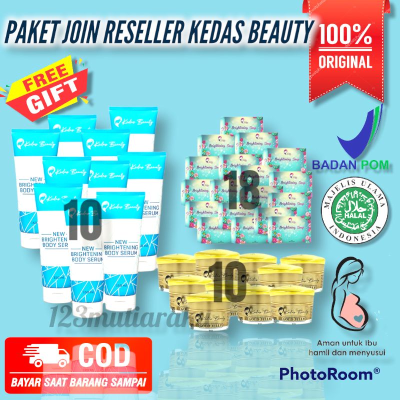 KEDAS BEAUTY JOIN RESELLER 100% ORIGINAL