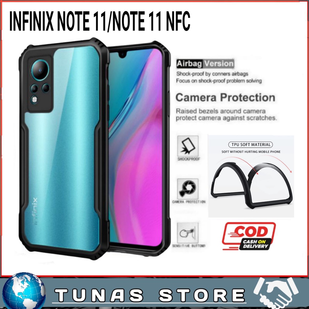 Casing Hard case Infinix Note 11 Note 11 NFC  Case Transparant