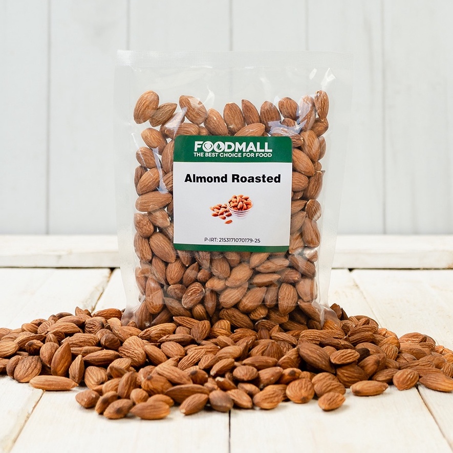 Almond Roasted / Kacang Almond Panggang 250 gram Cemilan Sehat dan Enak