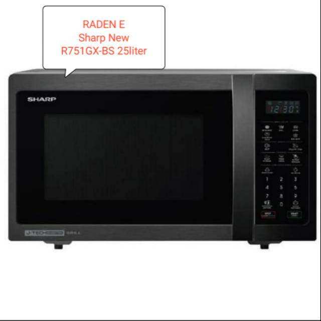Sharp Microwave J-Tech inverter R751GX-BS
