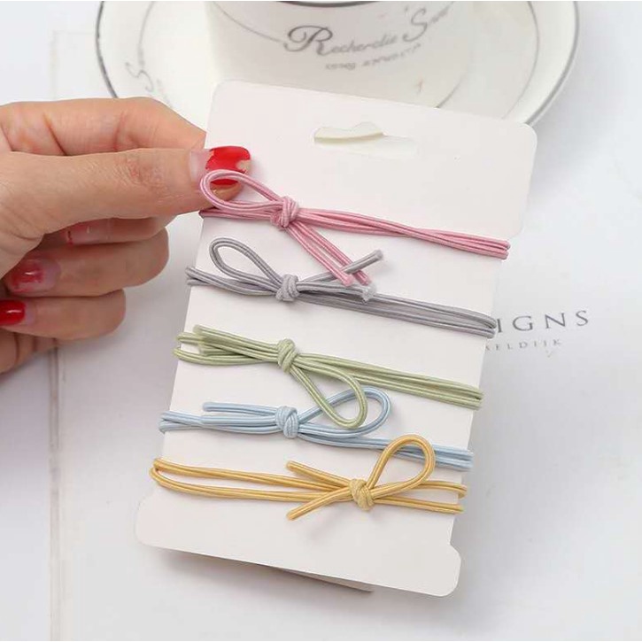 OSM JKT F5185 Karet Rambut Motif Bear / Ikat Rambut Beruang / Ikat Rambut Lucu Korea / Kuncir Rambut Wanita / Cute Hairband-3