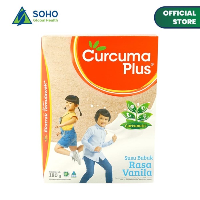 

BigSales-id : Curcuma Plus Susu Bubuk Ekstrak Temulawak - Vanilla 180g