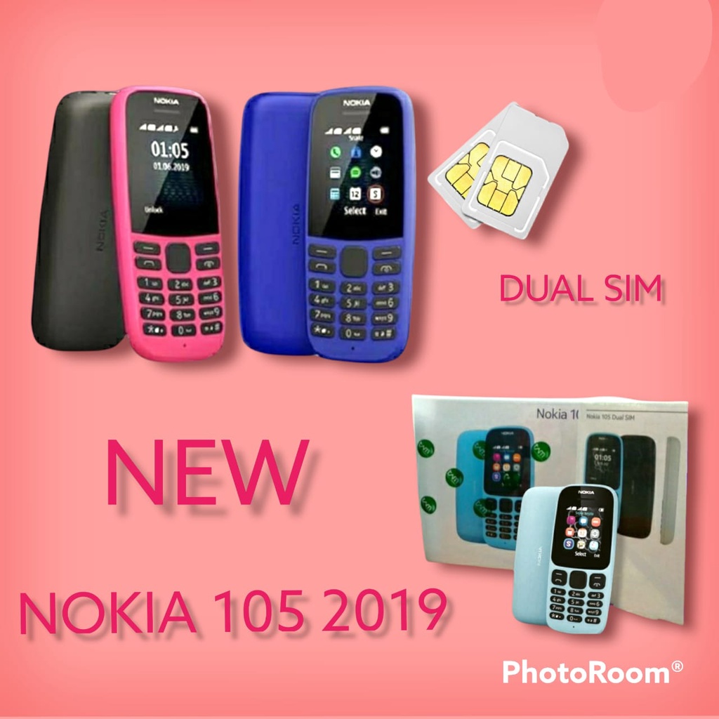 HANDPHONE NOKIA 105 (2019) HANDPHONE NOKIA DUAL SIM