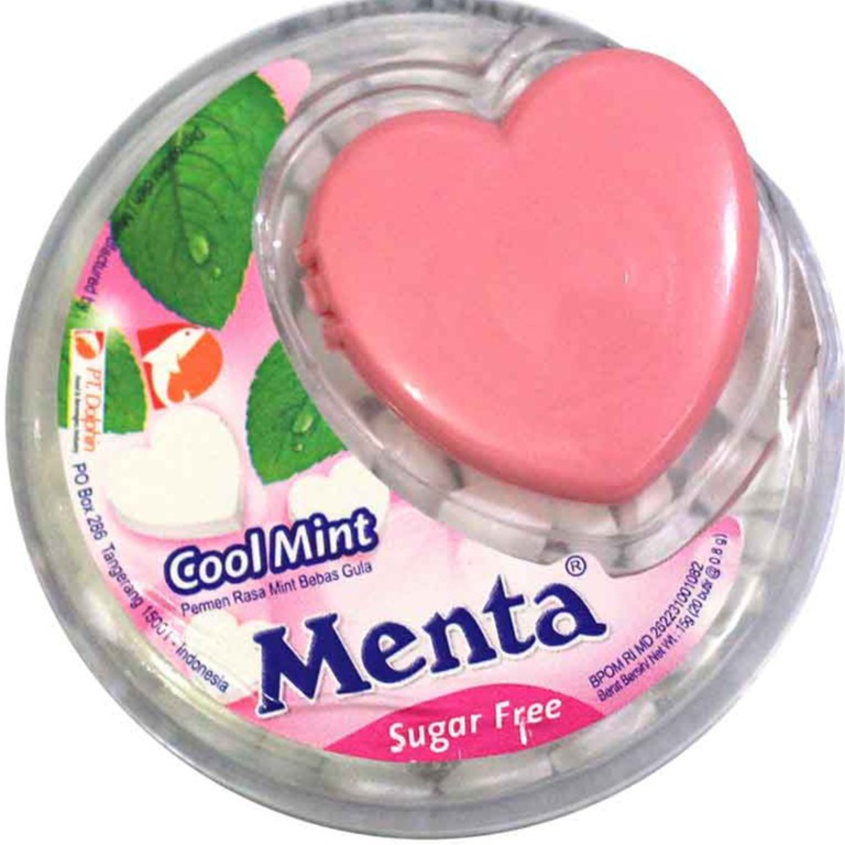 Menta Candy Sugar Free/ Permen Hati (Love Candy) item tertentu