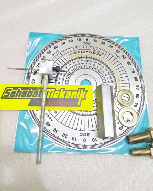 Dial indikator busur derajat dial set indikator