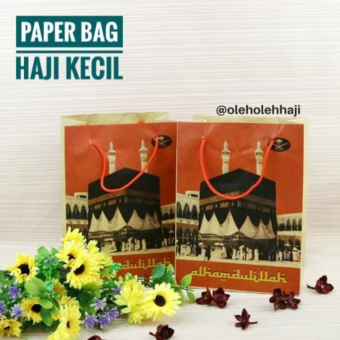 

Diskon Paper Bag Haji Kecil / Tas Kertas / Tas Souvenir Haji / Oleh Oleh Haji Terbaru