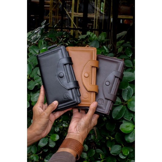 Dompet Kulit Asli Unisex Andira Wallet