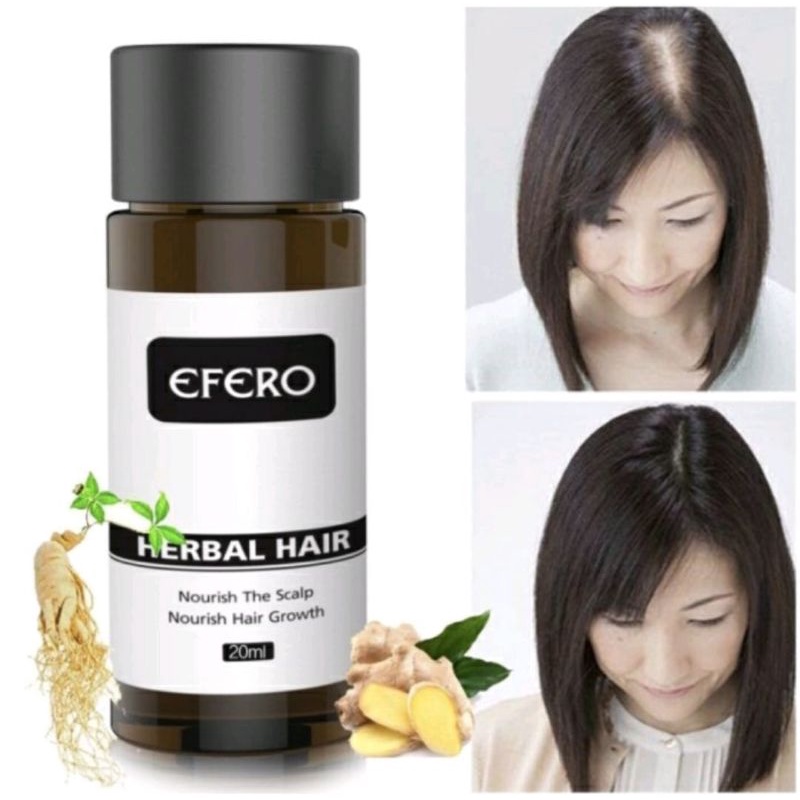 Efero Penumbuh Rambut / Jambang /  Brewok / Alis /Jenggot / Kumis / Efero Hair Growth Essential Oil