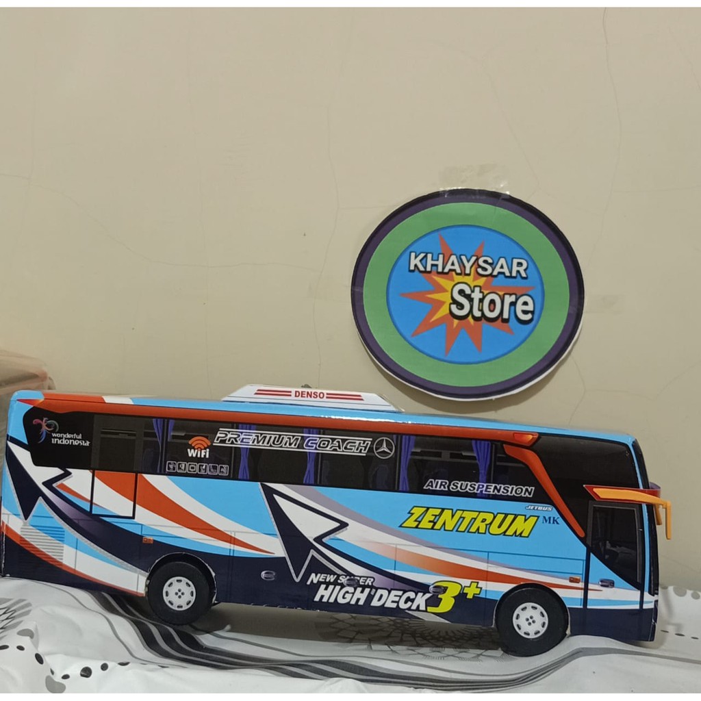 miniatur bus bis / mainan bus bis shd ZETRUM