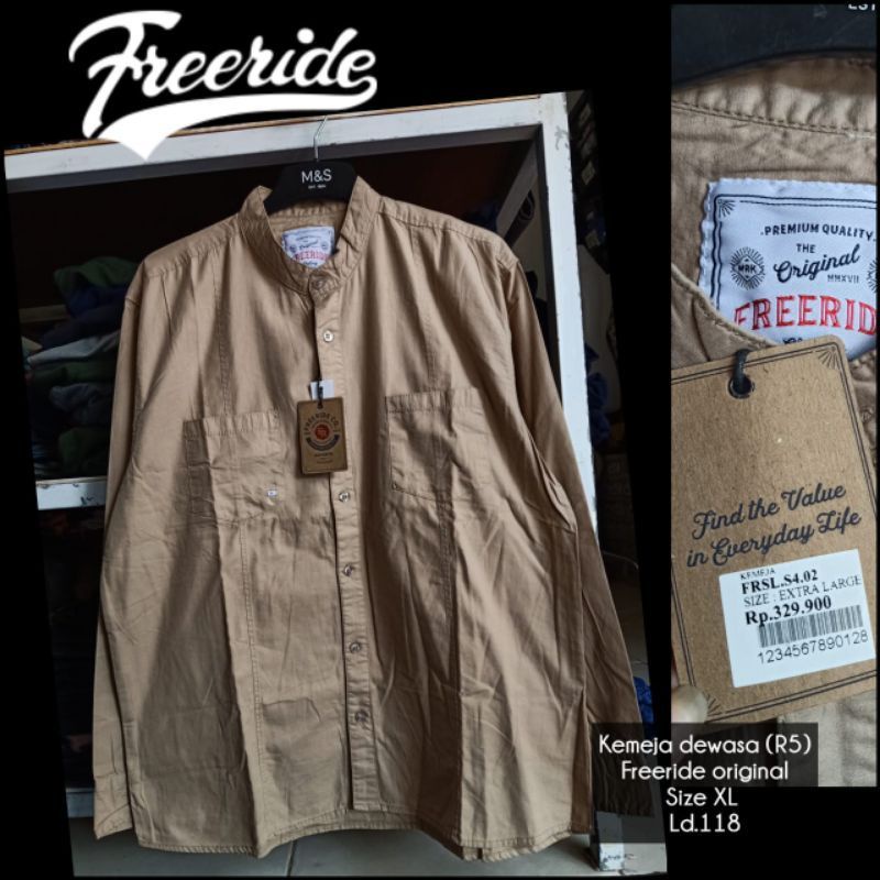 Kemeja Pria Freeride Original