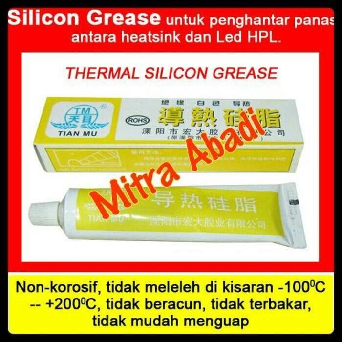 

Segera Miliki Thermal Silicone Grease Tian Mu Penghantar Panas Terlaris