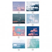 

SKY AND SEA SERIES STICKY NOTES SET
