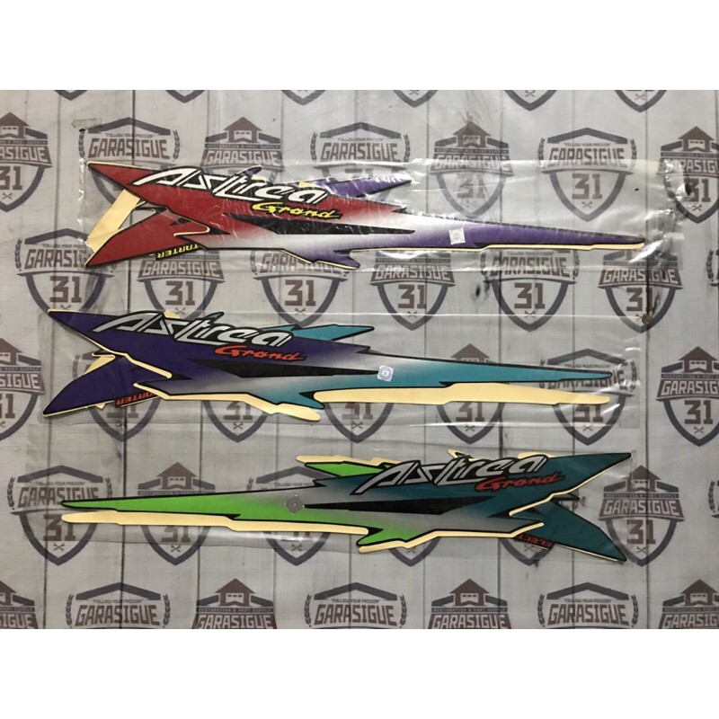 list Body Sticker Striping Body Astrea Grand Tahun 1995 grand Sabit