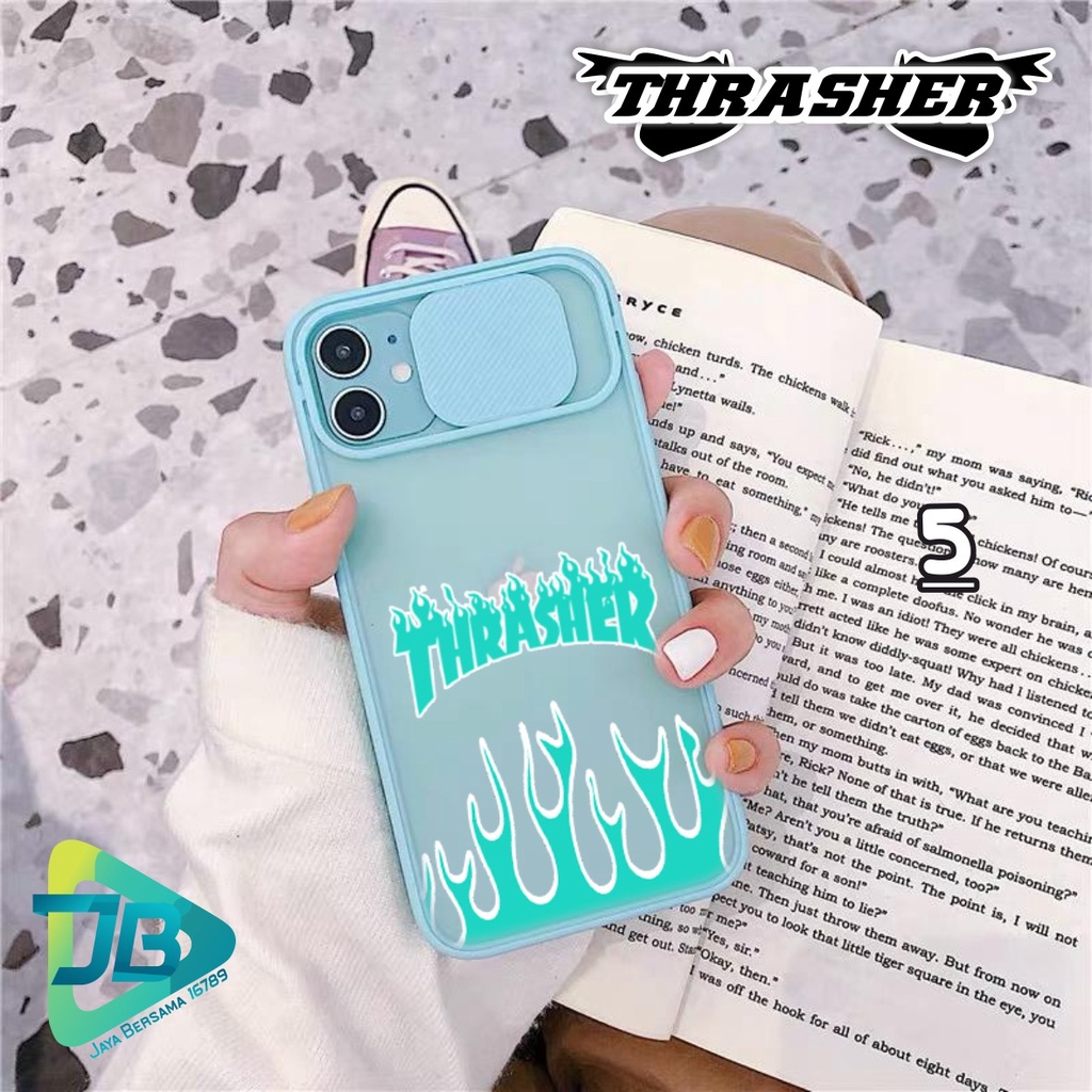 SOFTCASE SLIDE KAMERA THRASHER OPPO VIVO SAMSUNG XIAOMI REALME IPHONE ALL TYPE JB4854