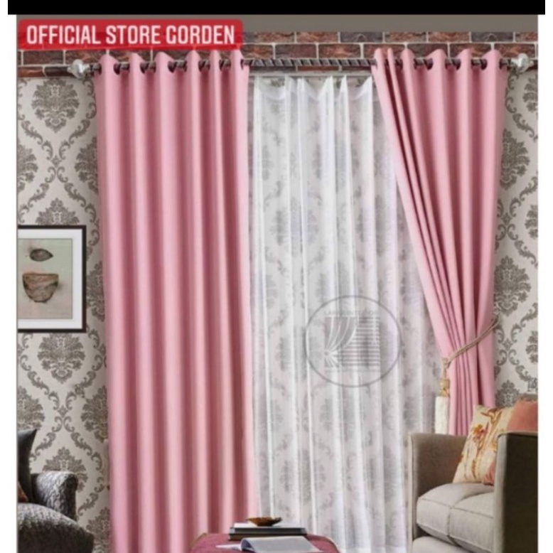 GORDEN POLOS BABY PINK HORDENG JENDELA KORDEN PINTU