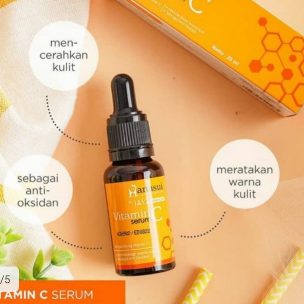 Hanasui Serum Vit C Serum Vitamin C Bpom Jaya Mandiri Shopee Indonesia