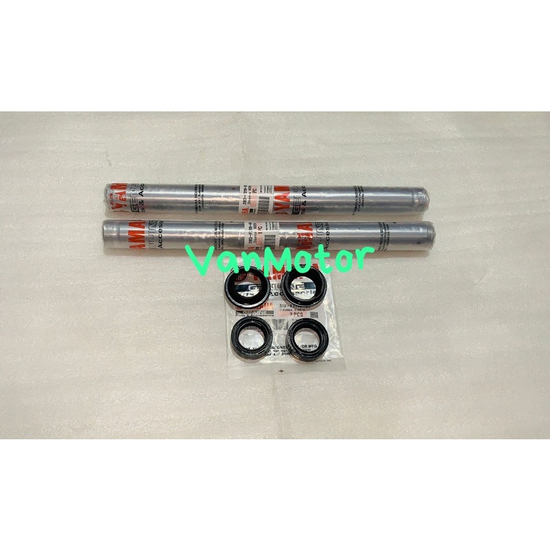 PAKET AS SHOCK SOK DEPAN MIO NEW MIO SMILE MIO SOUL FINO KARBU CARBU YAMAHA KLIP 28D 1SET SEAL SHOCK  2pc as shock 2pc seal shock 2pc seal abu