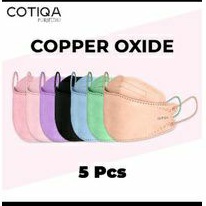 COTIQA masker KF94 5ply Chopper Oxide 5pcs import korea