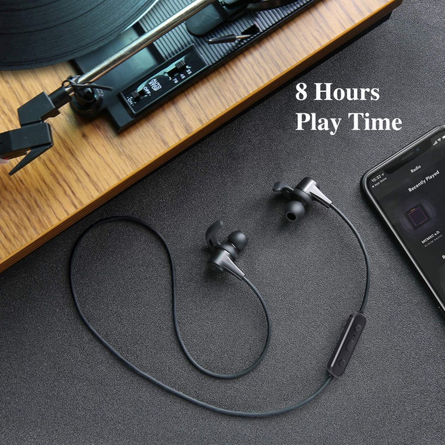 Aukey EP-B40 Latitude Earphone Wireless Bluetooth Sport Original